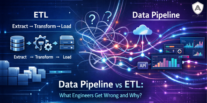 Data Pipeline vs ETL: What Engineers Get Wrong and Why?